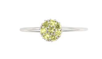 Inel argint 925 cu zirconii galbene [2]