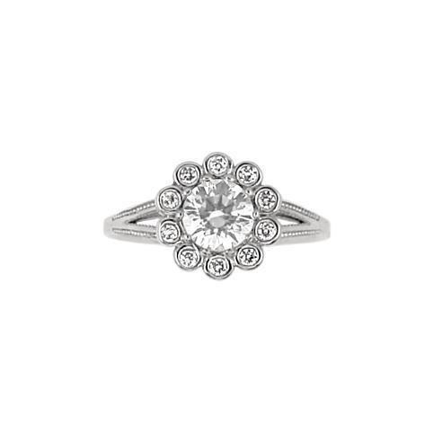 Inel argint 925 elegant cu zirconii [2]