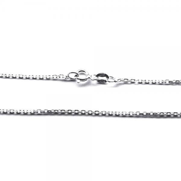 Lant argint 925 cu zale ovale 40 cm [2]