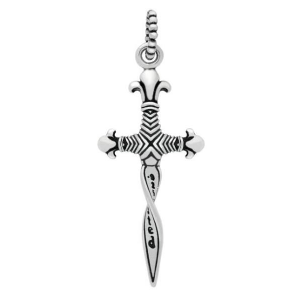 Pandant argint 925 sabie TWISTED BLADE PSX0541 [5]