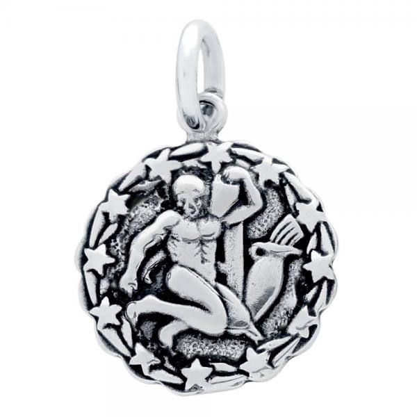 Pandantiv argint 925 cu zodia varsator [2]