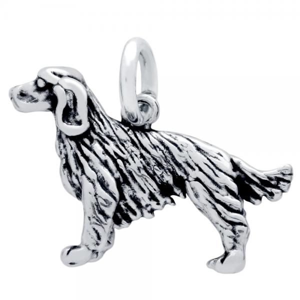 Pandantiv argint 925 in forma de caine setter irlandez [2]