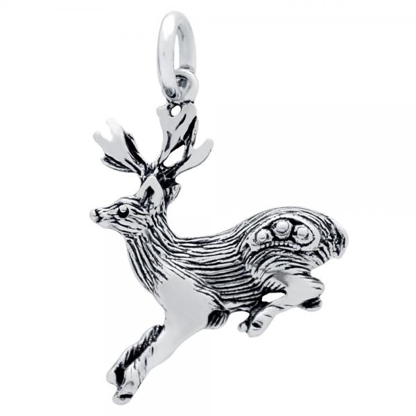 Pandantiv argint 925 in forma de cerb [2]