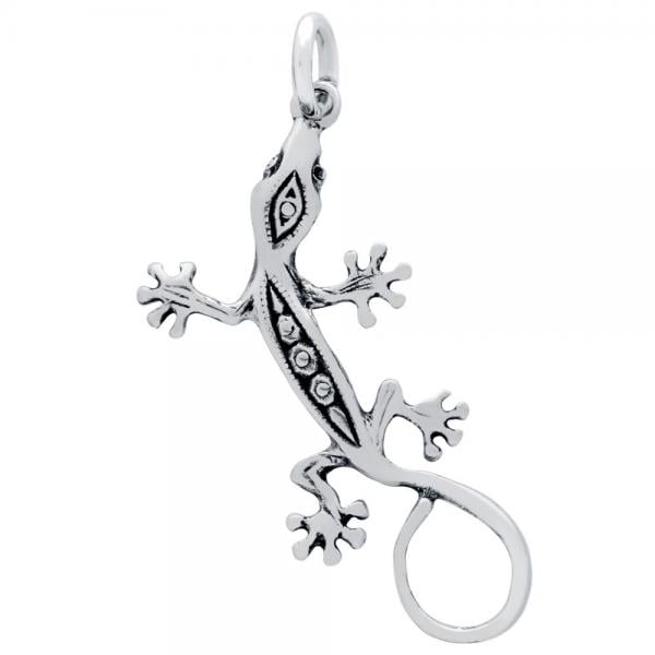 Pandantiv argint 925 in forma de saoparla gecko [2]