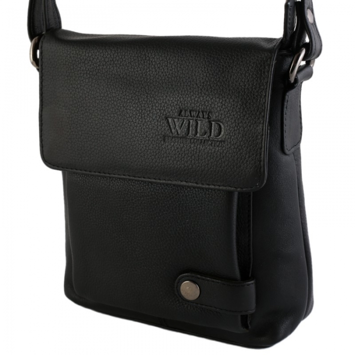 Geanta de umar din piele naturala marca Always Wild [3]