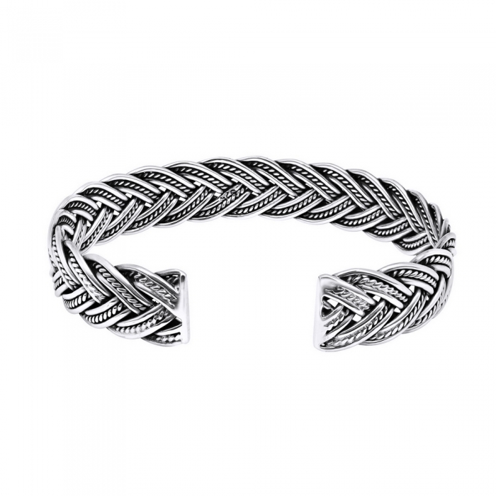 Bratara argint 925 impletita, Nimue [2]