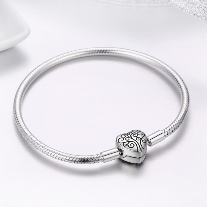 Bratara argint 925 inimioara cu copacul vietii - Be in Love BST0036 [6]