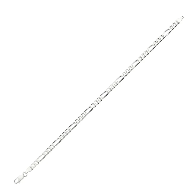 Bratara argint 925 model figaro 5.5 mm [2]
