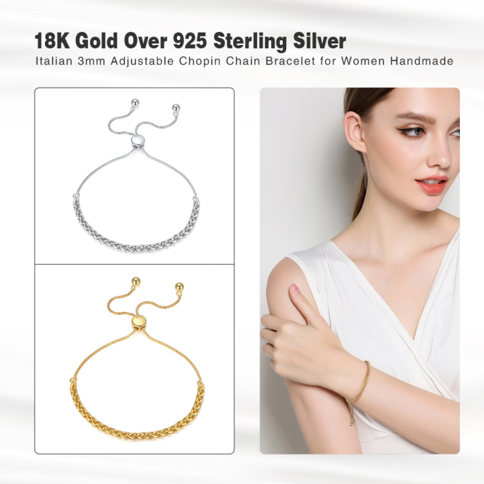 Bratara argint 925 placata cu rodiu [5]