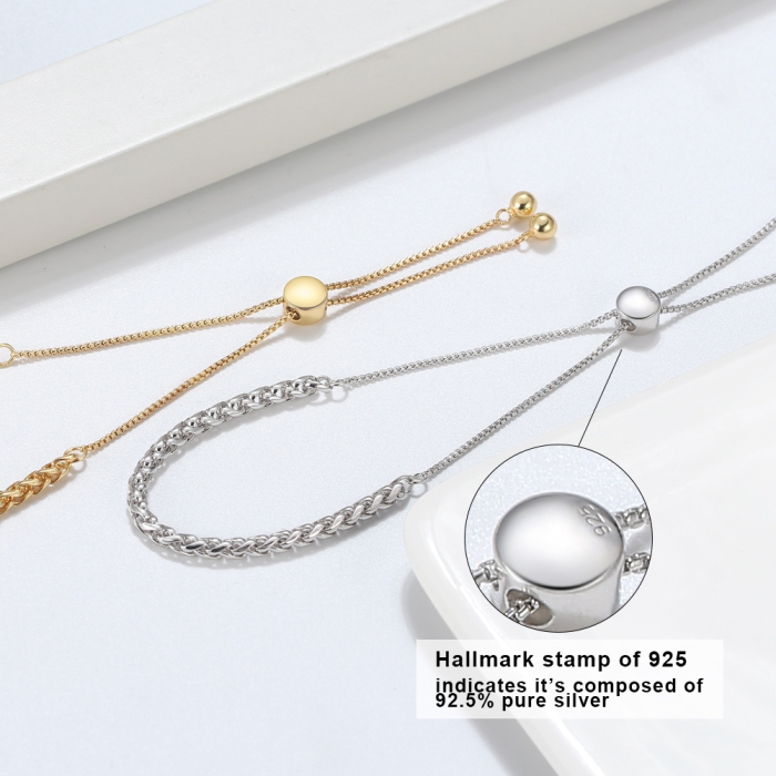 Bratara argint 925 placata cu rodiu [3]