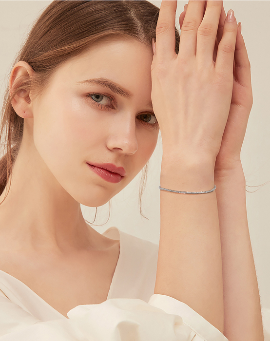 Bratara argint 925 placata cu rodiu [7]