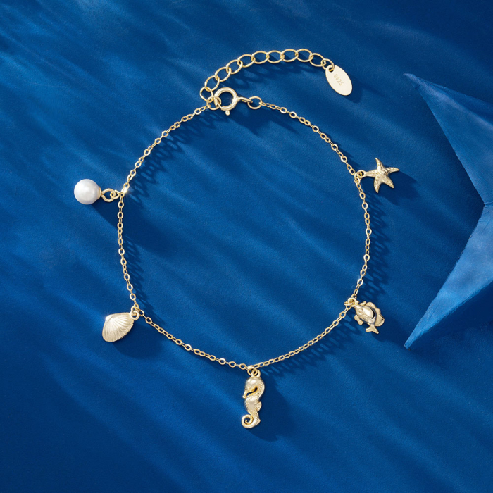 Bratara argint 925 placata cu rodiu Ocean [5]