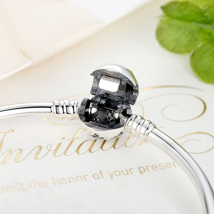 Bratara argint 925 Unique As You cu fulg de nea si zirconii albe - Be Elegant BST0017 [6]