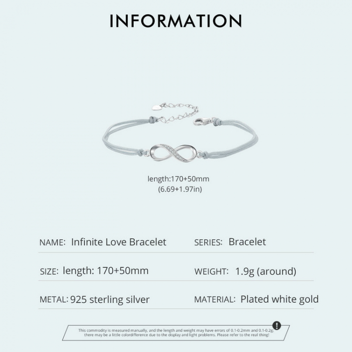 Bratara argint cu infinit [9]