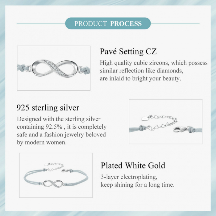 Bratara argint cu infinit [11]