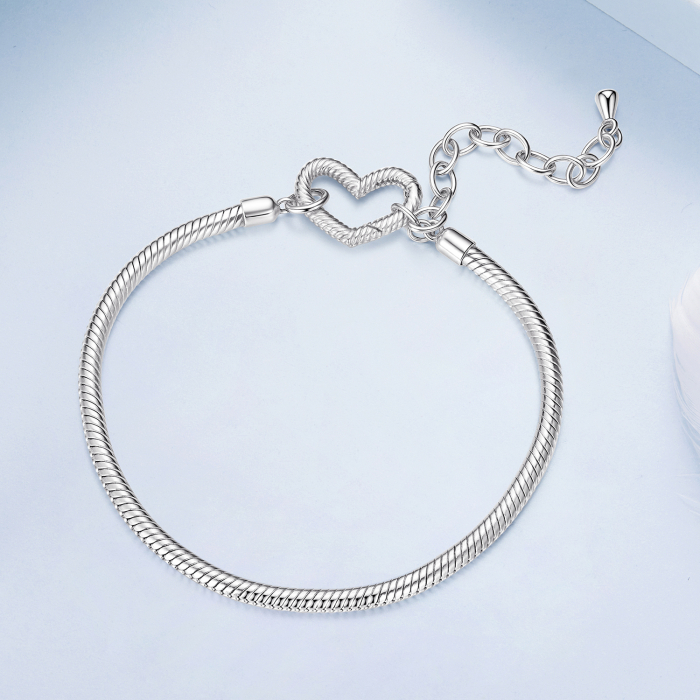 Bratara argint cu inima [5]