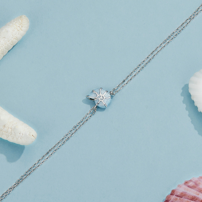 Bratara argint cu melc de mare [7]