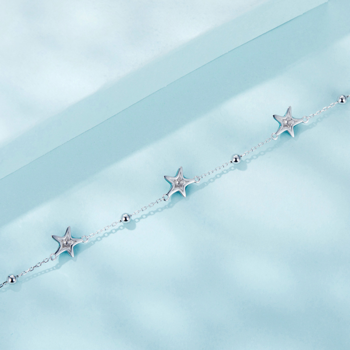Bratara argint cu stelute de mare [6]