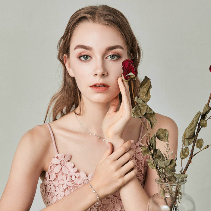 Bratara argint Elf cu zirconii albe [3]