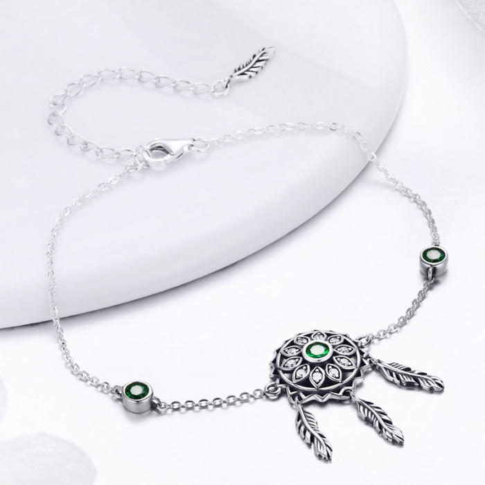 Bratara argint reglabila Dream Catcher [3]