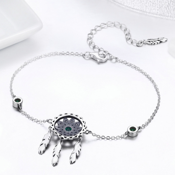 Bratara argint reglabila Dream Catcher [2]