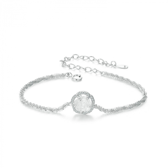 Bratara argint trandafir [11]