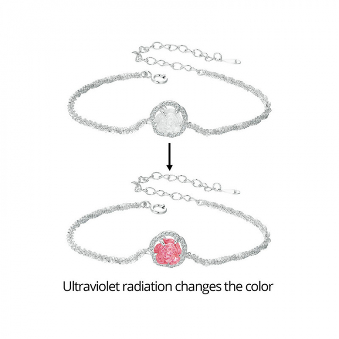 Bratara argint trandafir [3]