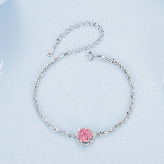 Bratara argint trandafir [9]