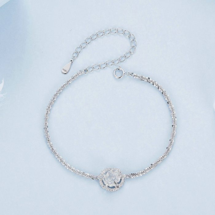 Bratara argint trandafir [8]