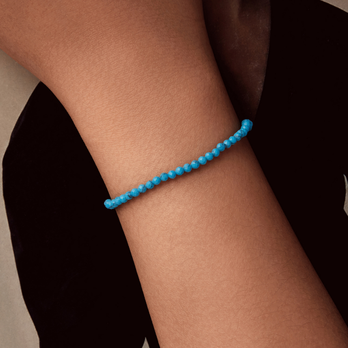 Bratara argint Turcoaz Sintetic [4]