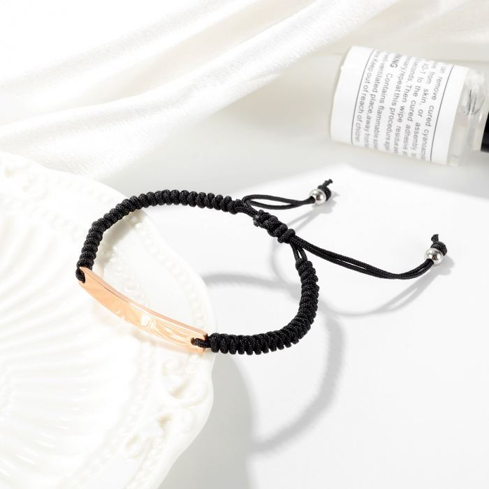 Bratara cu snur si inox [3]