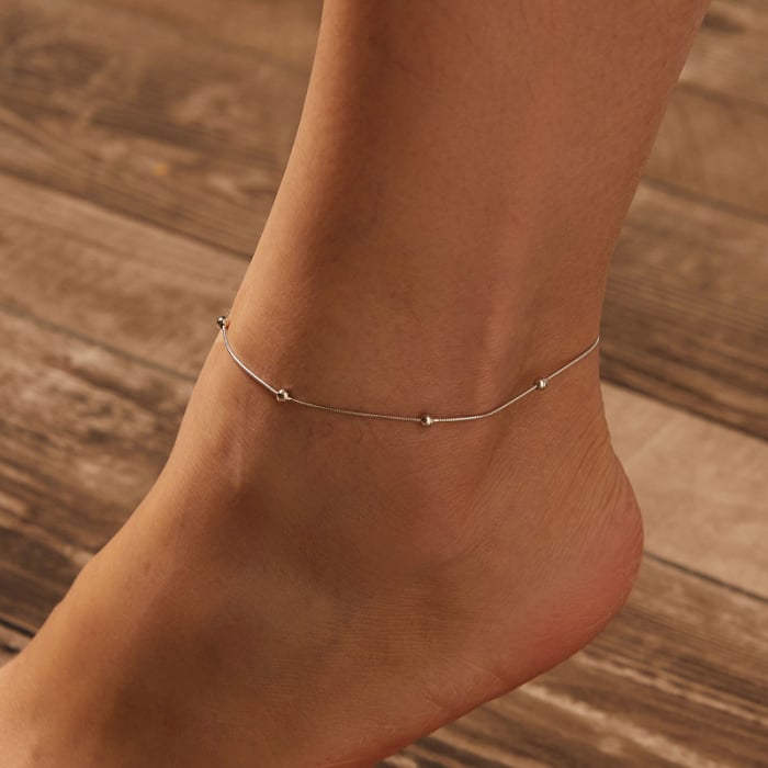 Bratara glezna argint cu bilute [5]