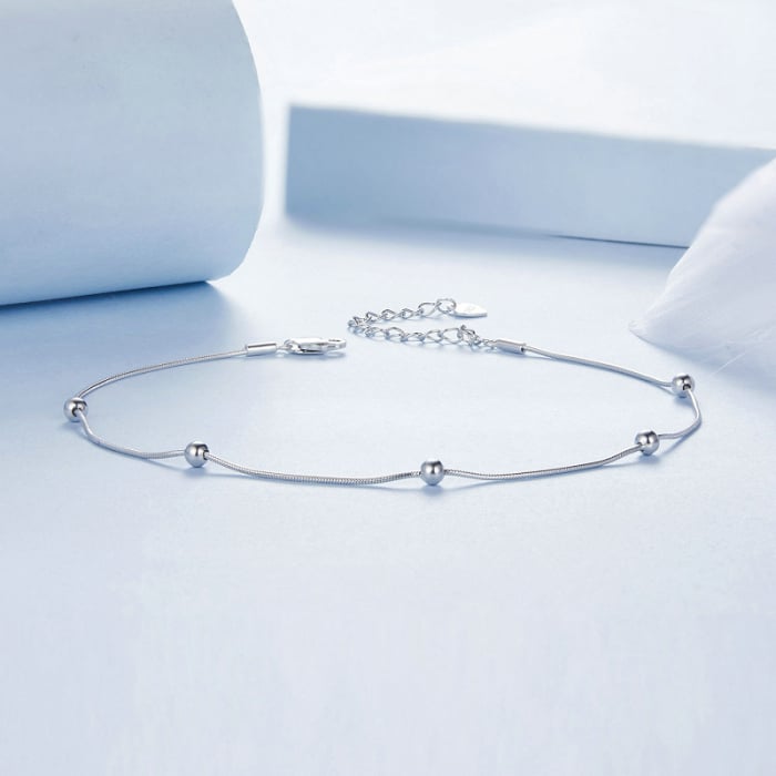 Bratara glezna argint cu bilute [4]