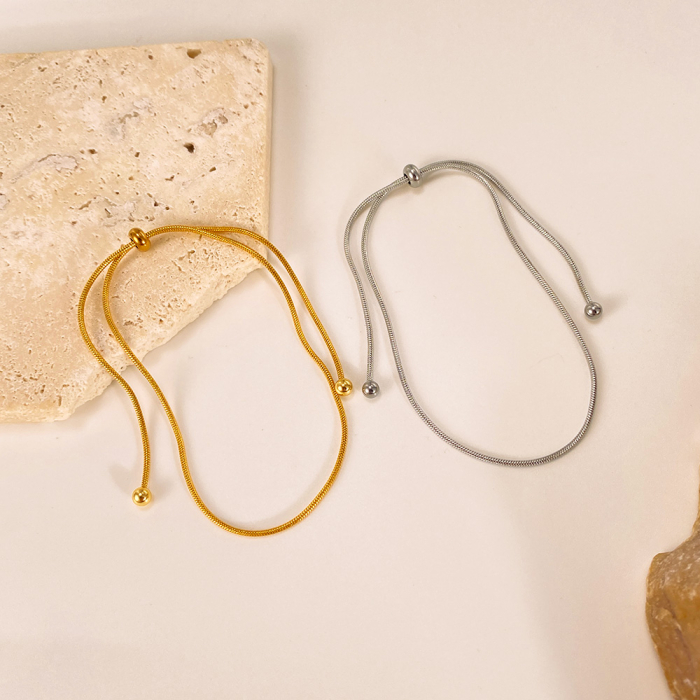 Bratara glezna inox ajustabila tip sarpe – Minimalism si versatilitate [7]