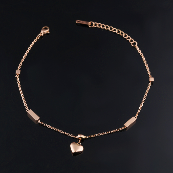 Bratara glezna inox cu inima [3]