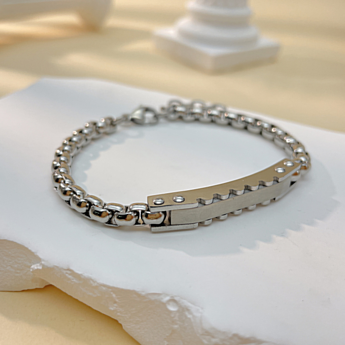 Bratara inox Unisex Design Industrial – Forta si Stil Urban [6]