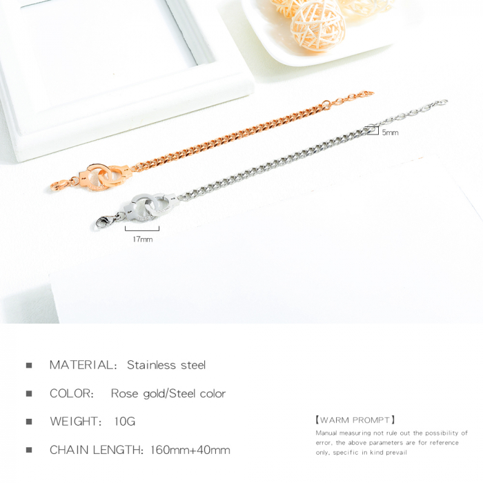 Bratara inox cu catuse [10]