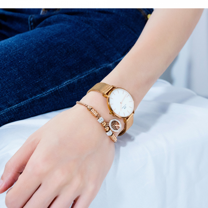 Bratara inox cu copacul vietii [3]