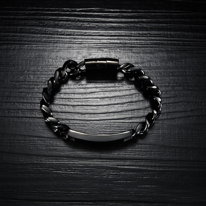 Bratara inox cu placuta [3]