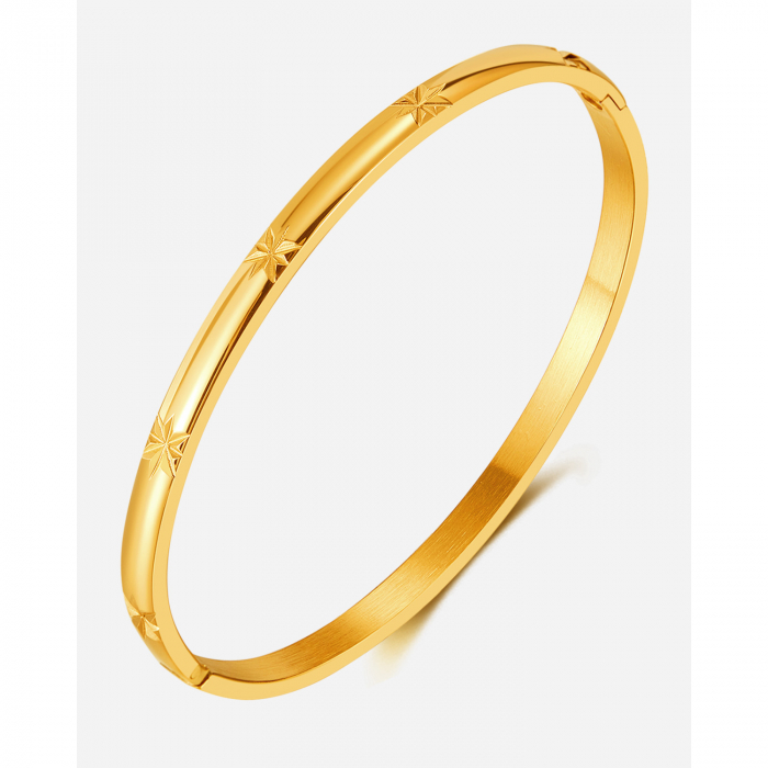 Bratara inox cu stelute incrustate [9]