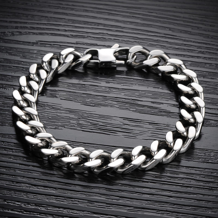 Bratara inox cubaneza 12 mm [2]