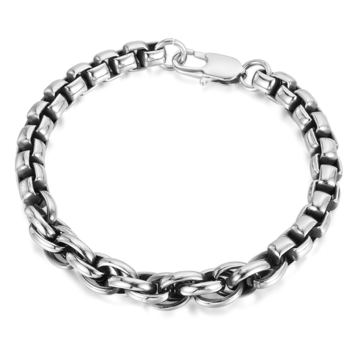 Bratara inox Duo – Echilibru intre Forta si Eleganta [1]