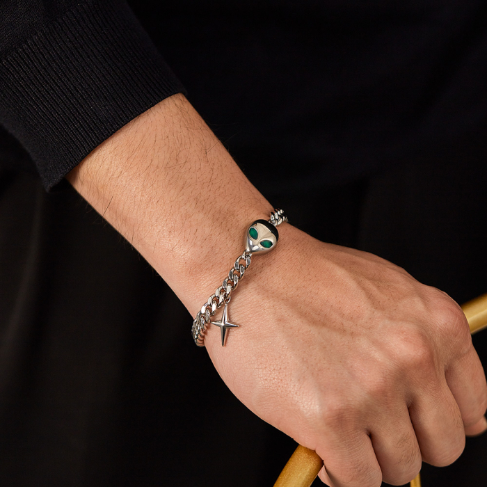 Bratara inox Extraterestru [6]