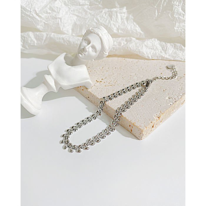 Bratara inox Frunza de Maslin – Eleganta si Rafinamet Feminin [3]