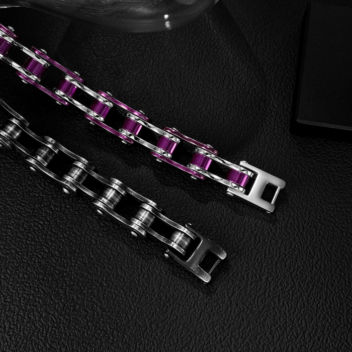 Bratara inox Lant Moto – Simbol al Fortei si Libertatii [4]