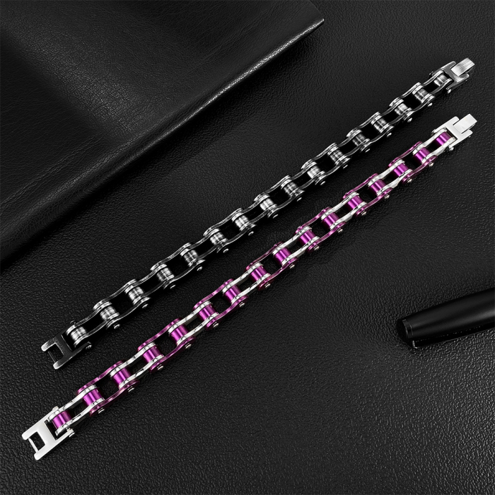 Bratara inox Lant Moto – Simbol al Fortei si Libertatii [7]