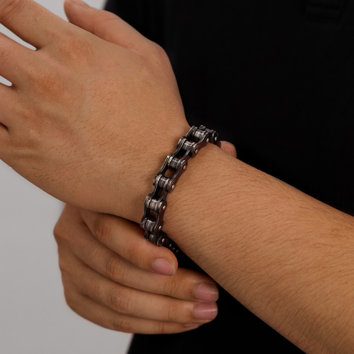 Bratara inox Lant Moto – Simbol al Fortei si Libertatii [2]