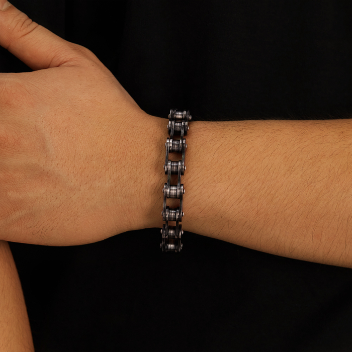 Bratara inox Lant Moto – Simbol al Fortei si Libertatii [5]