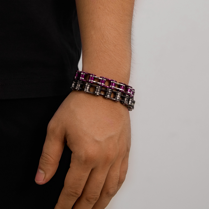 Bratara inox Lant Moto – Simbol al Fortei si Libertatii [10]