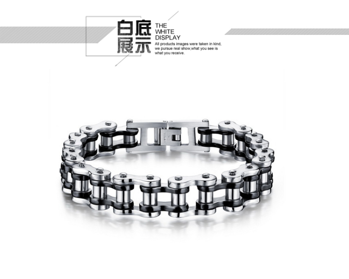 Bratara inox lant moto – Simbol al puterii si independentei [4]